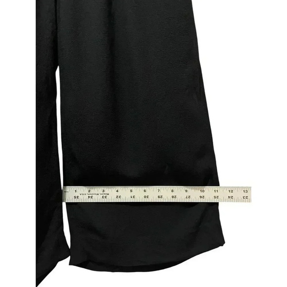 Kate Spade Syanna Wile Leg Viscose Pants Size Small Elastic Waist Side Pockets - Picture 9 of 9